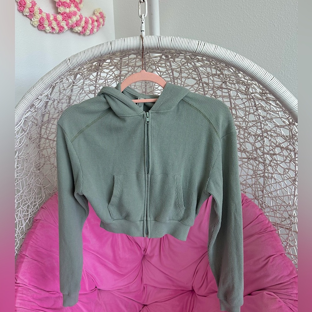 Skims waffle hoodie